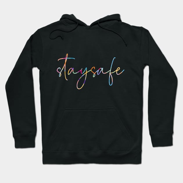 #STAYSAFE Hoodie by AS.PAINTINGS